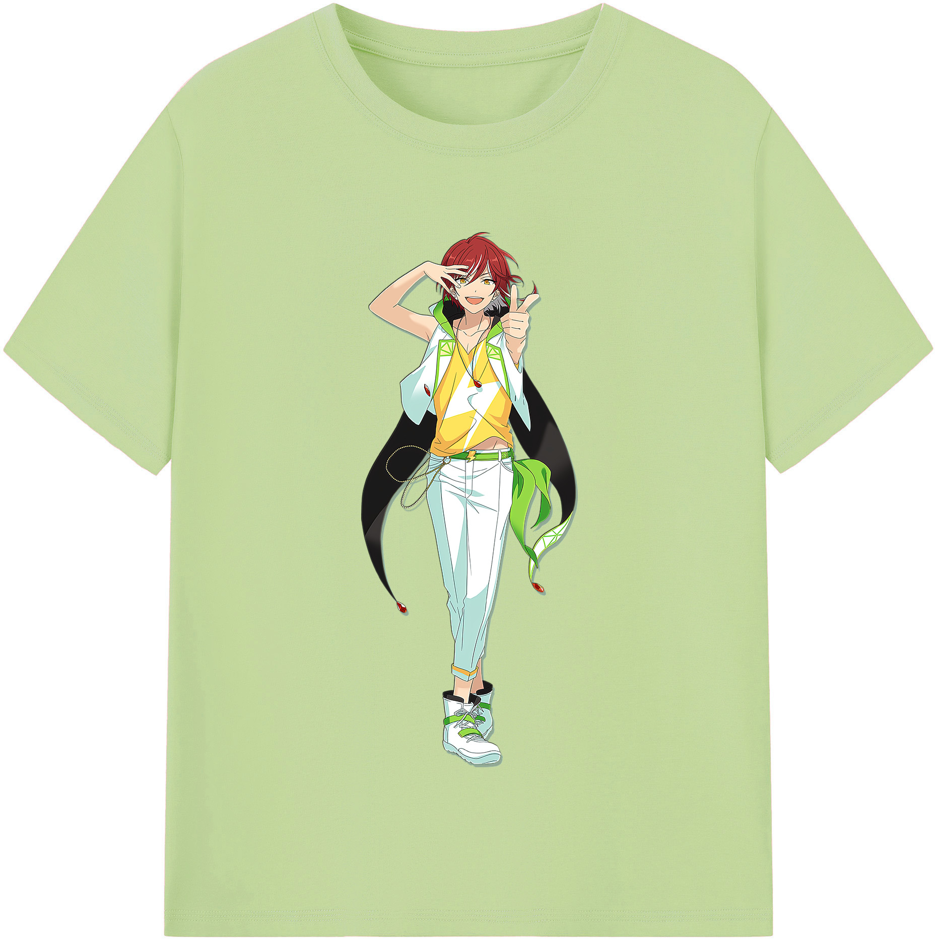 （画像用） あんさんぶるスターズ! Ensemble Stars 綿100％半袖Tシャツ（フロントプリント）